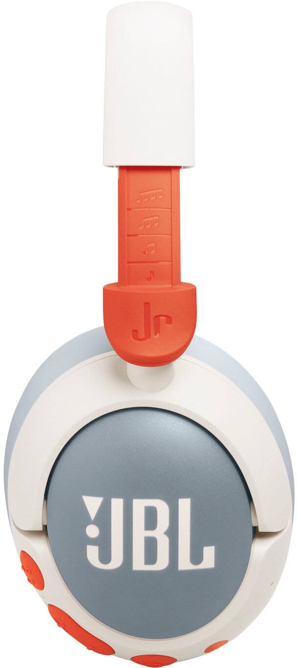 Alt View 1. JBL - Junior 470NC Wireless Noise Cancelling Kids Over-Ear Headphones - 2025 - White.
