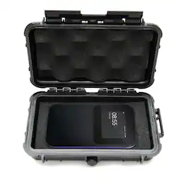 CASEMATIX - Portable WiFi Hotspot Travel Case Compatible with TravlFi JourneyGo 4G LTE Hotspot – Waterproof Hard Case
