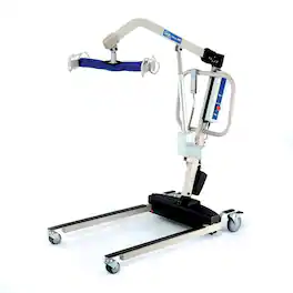 Invacare - Reliant 600 Bariatric Battery-Powered Patient Lift, 600 lb Capacity, Motorized Base - Beige