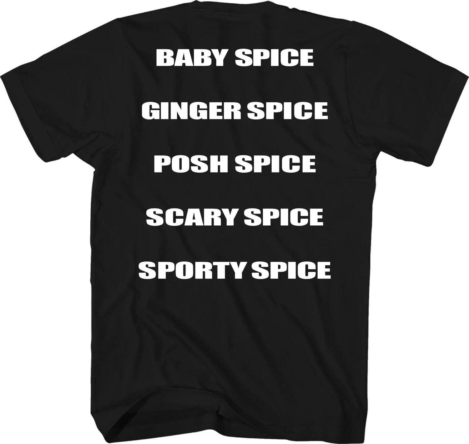 BABY SPICE  
GINGER SPICE  
POSH SPICE  
SCARY SPICE  
SPORTY SPICE