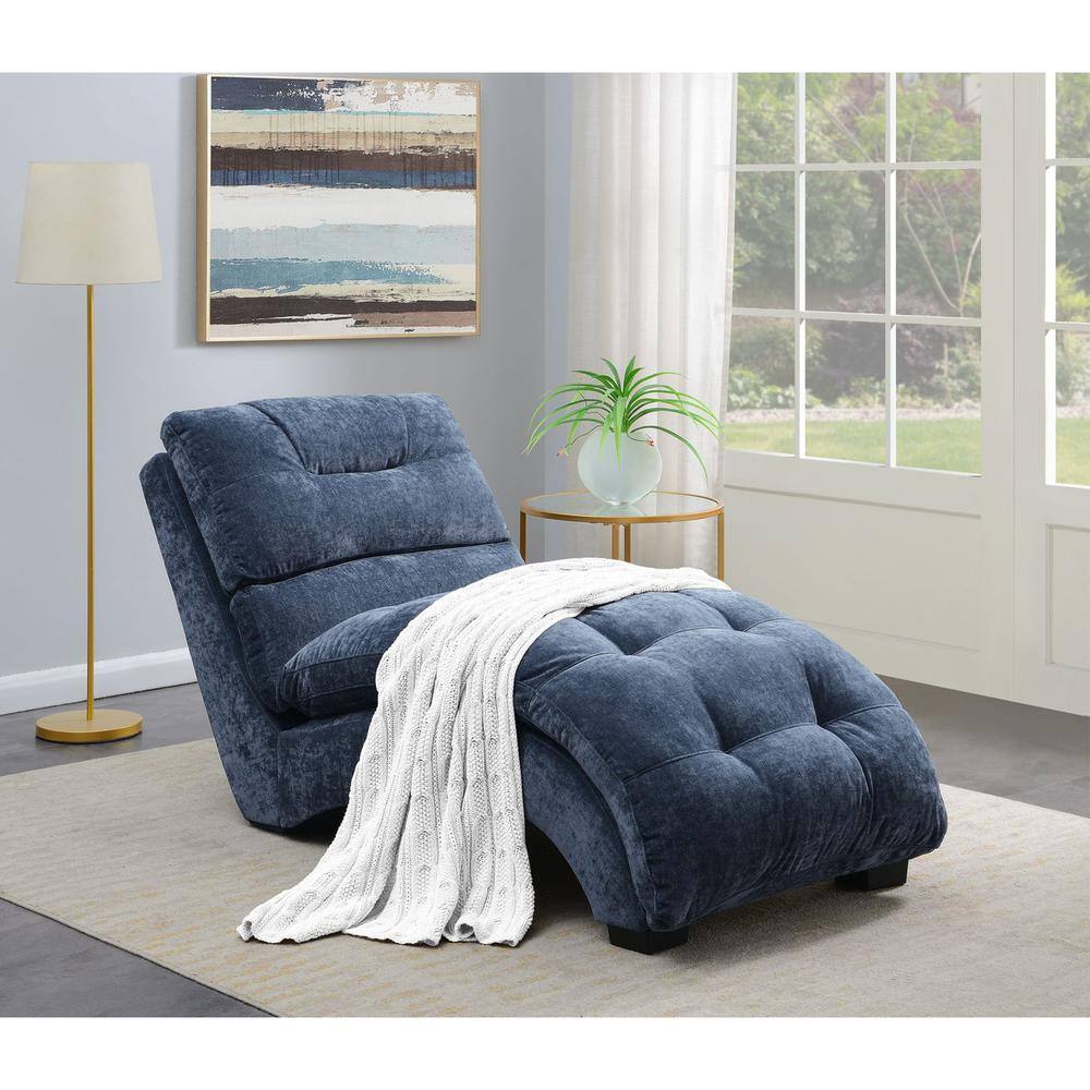 Alt View 4. Picket House Furnishings - Picket House Furnishings Paulson Chaise Lounge - Slate.