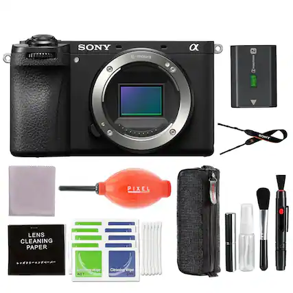 SONY E-mount
1 LENS CLEANING PAPER
1 Cleaning Wipe WET
1 Cleaning Wipe DRY