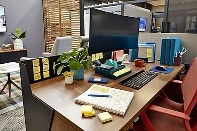 Alt View 7. Post-it - Notes, 3" x 3", Canary Collection, 90 Sheet/Pad, 18 Pads/Pack - Canary Yellow.