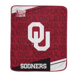 Pegasus - Oklahoma Sooners 50" x 60" Diagonal Ghost Ultra Soft Blanket - Multicolor