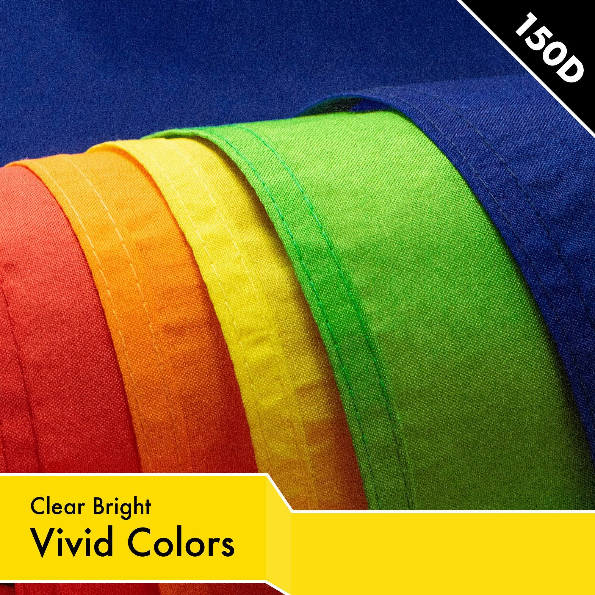 150D Clear Bright Vivid Colors