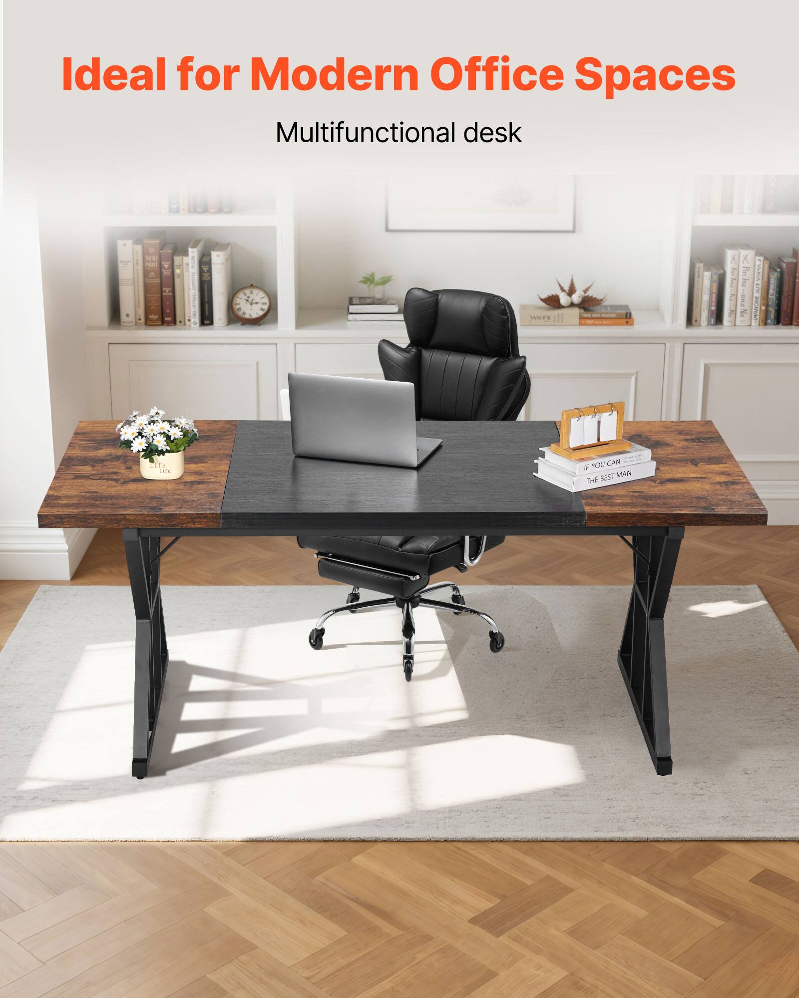 Ideal for Modern Office Spaces  
Multifunctional desk
