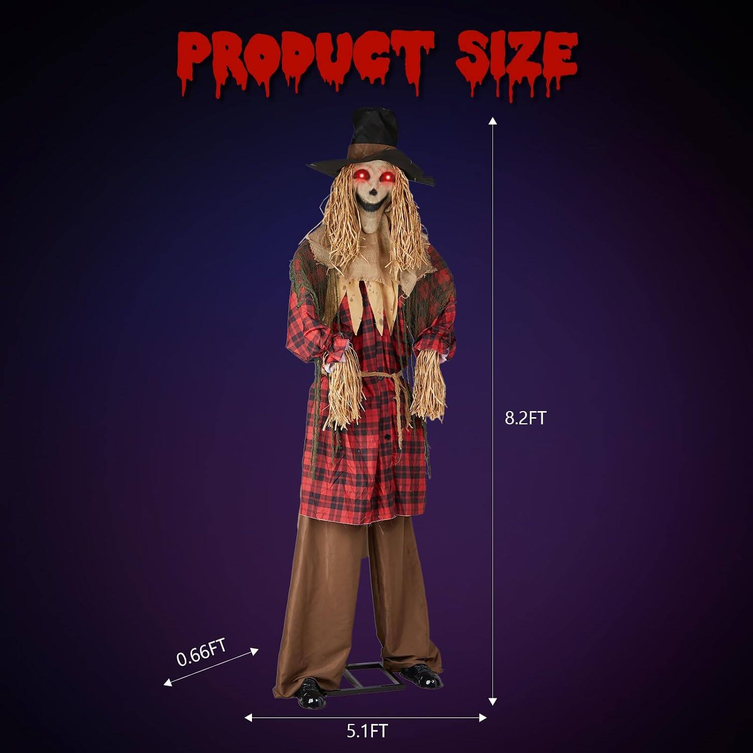 PRODUCT SIZE
8.2FT
0.66FT
5.1FT