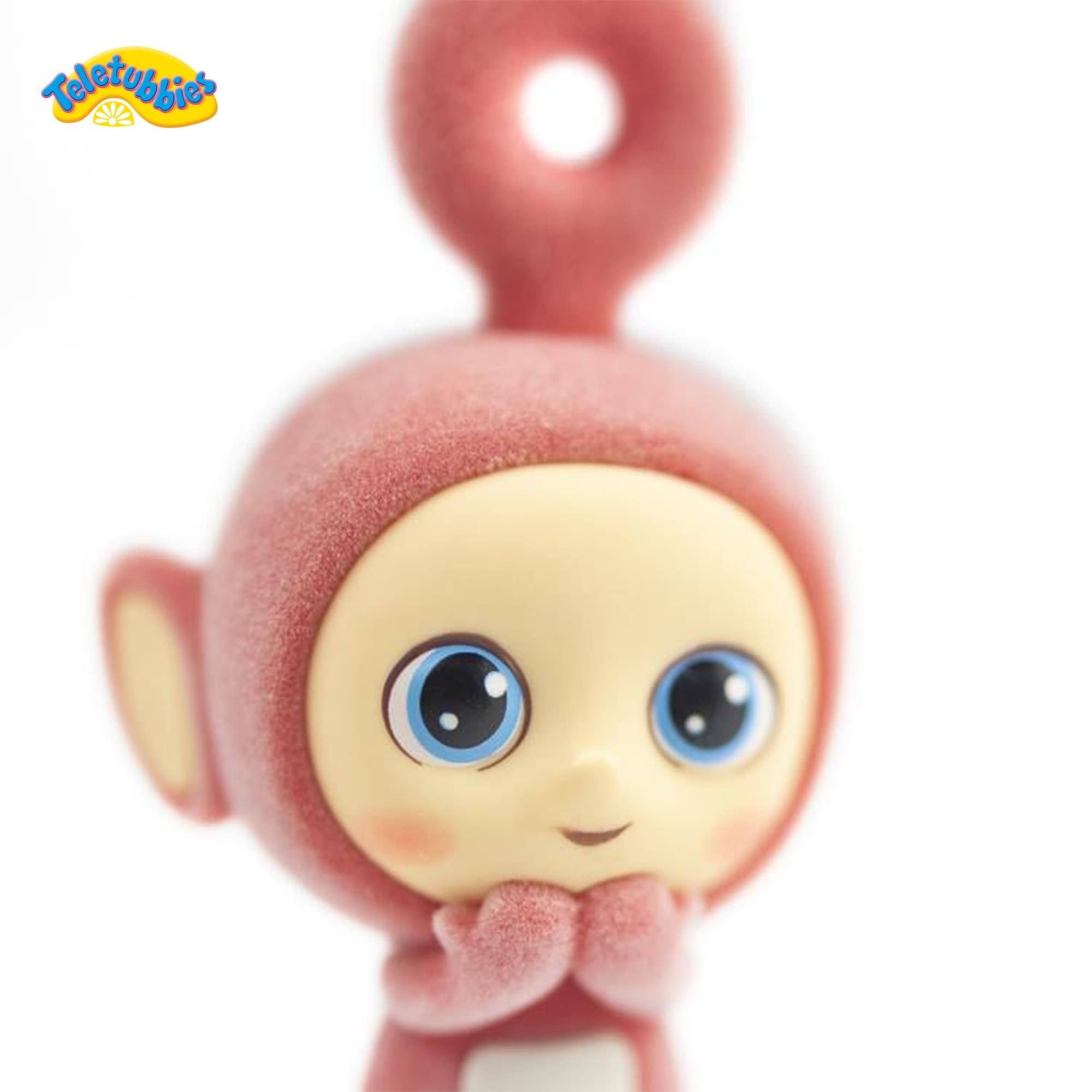 Alt View 10. The Loyal Subjects - Teletubbies 2.5-Inch Flocked Figure | Po (GOTD Chase) - Red.