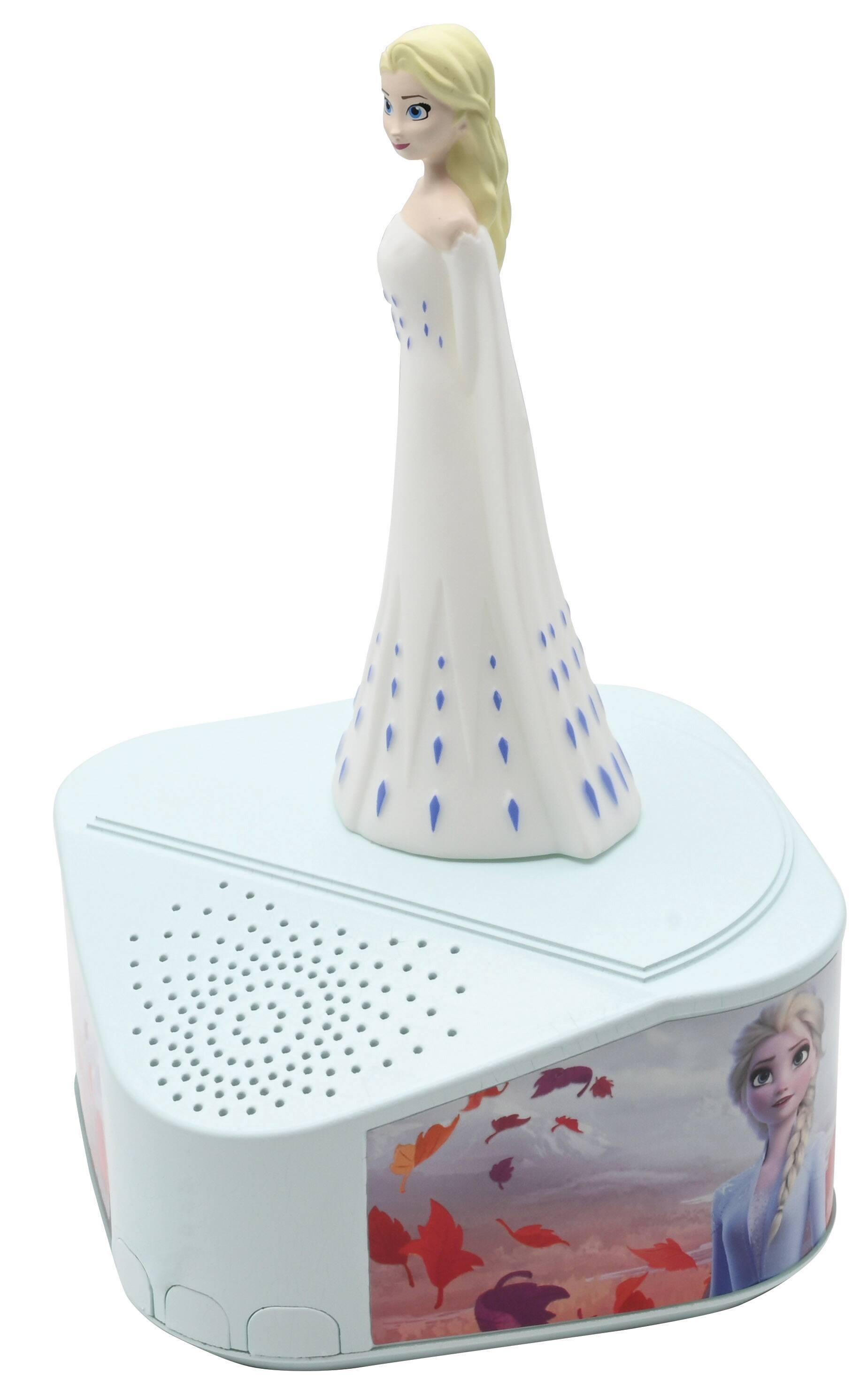 Alt View 4. Lexibook - Disney Frozen Bluetooth Speaker with Elsa Luminous Figurine.