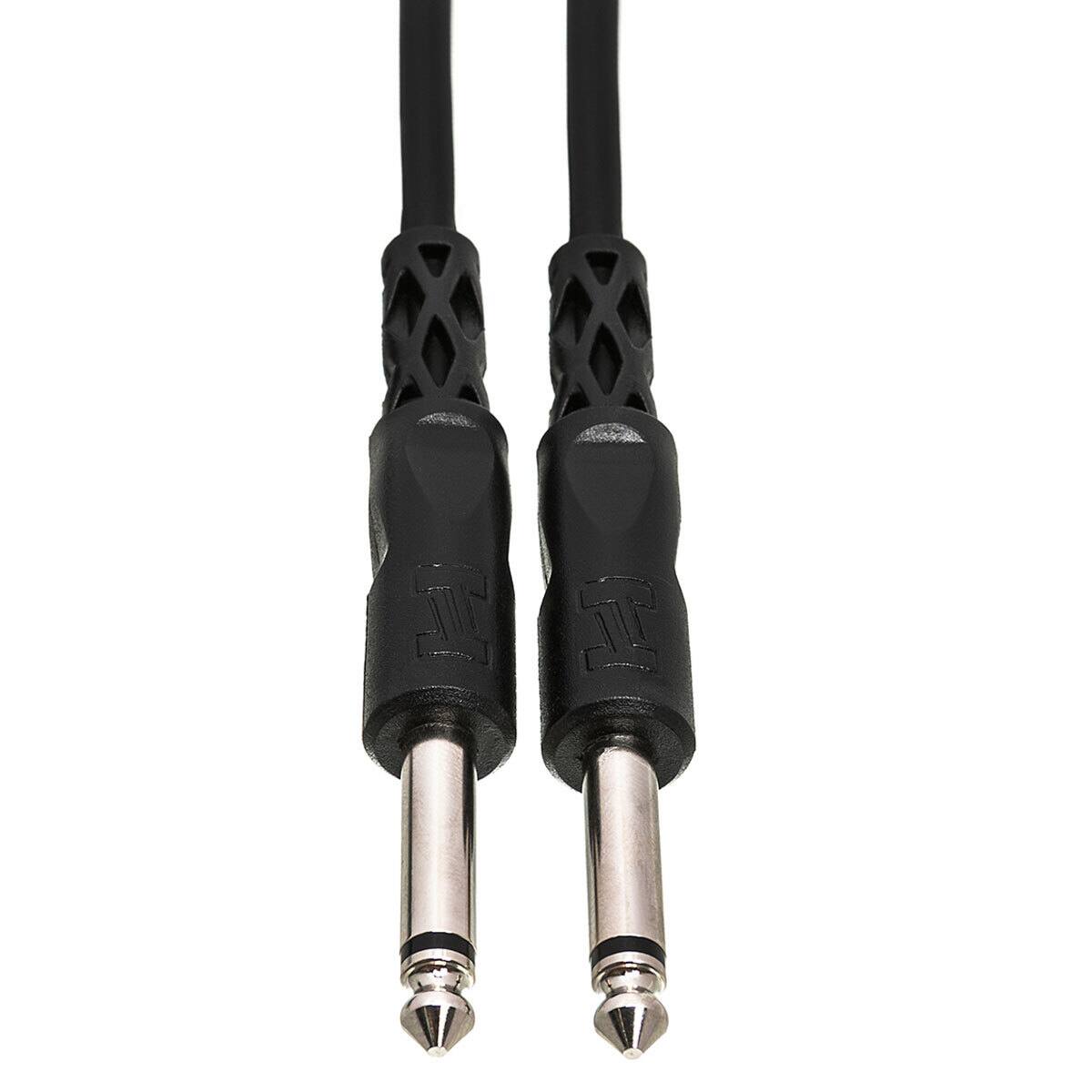 Alt View 3. Hosa Technology - Hosa Technology 1' 1/4" Male Phone to 1/4" Male Phone Audio Interconnect Cable.