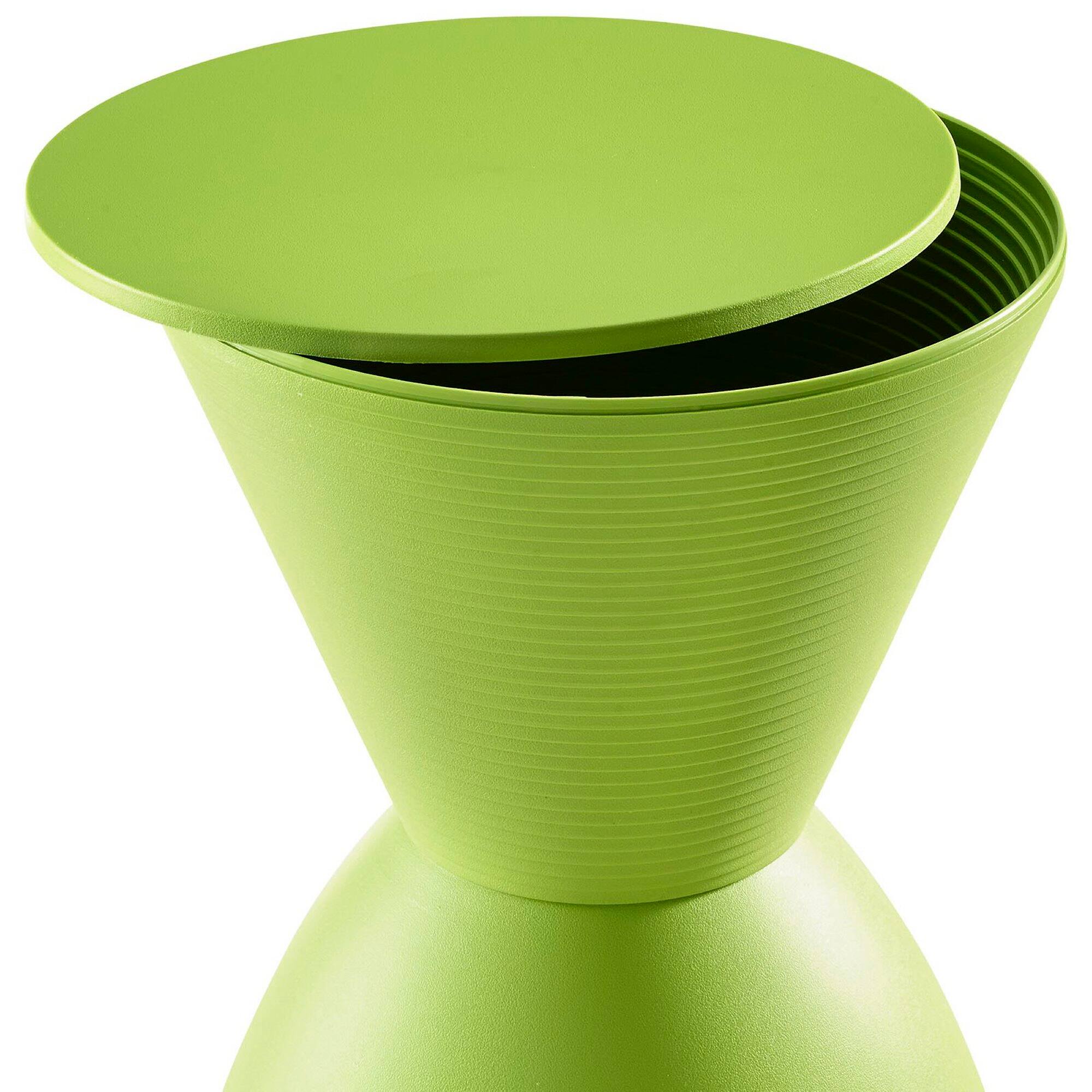 Back. Modway - Haste Backless Stool by Modway - Green.