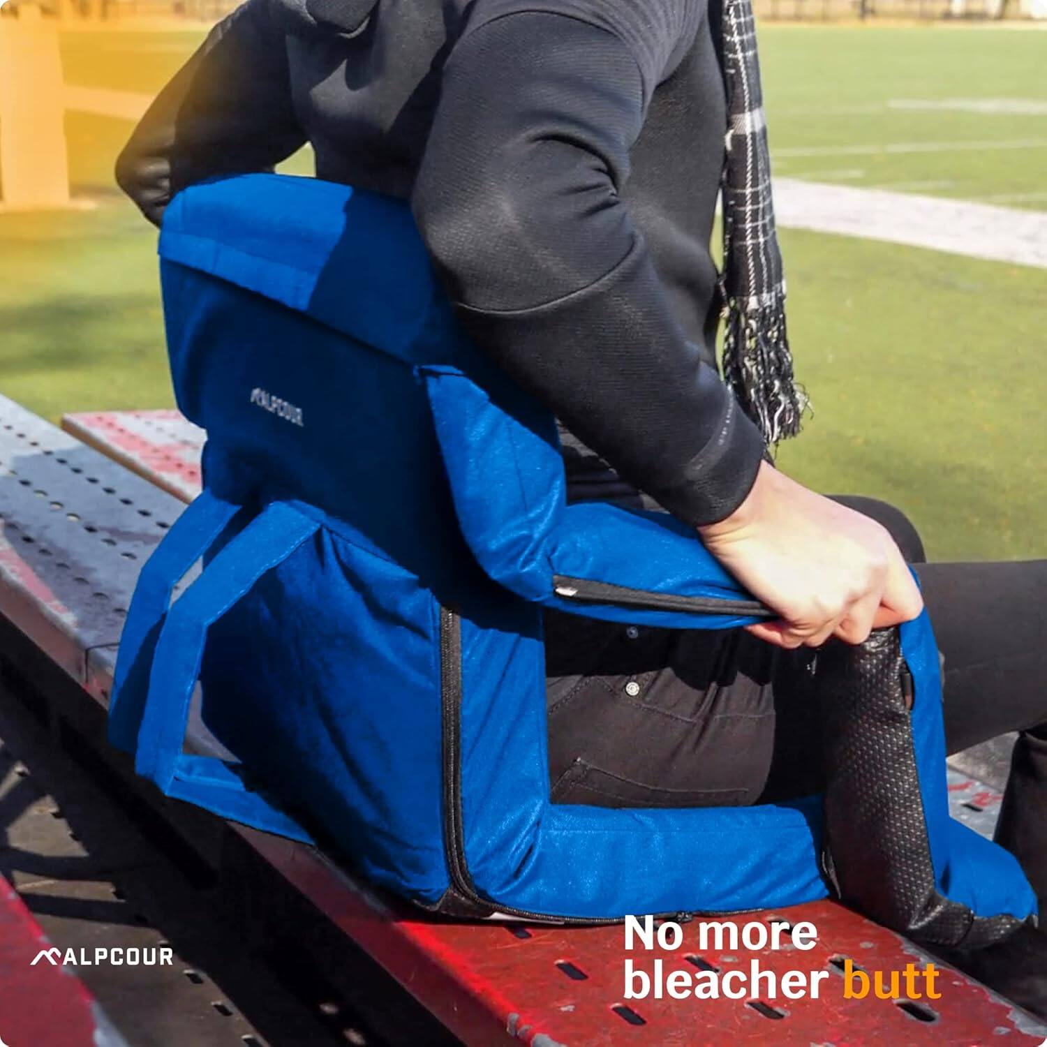 No more bleacher butt

ALPCOUR