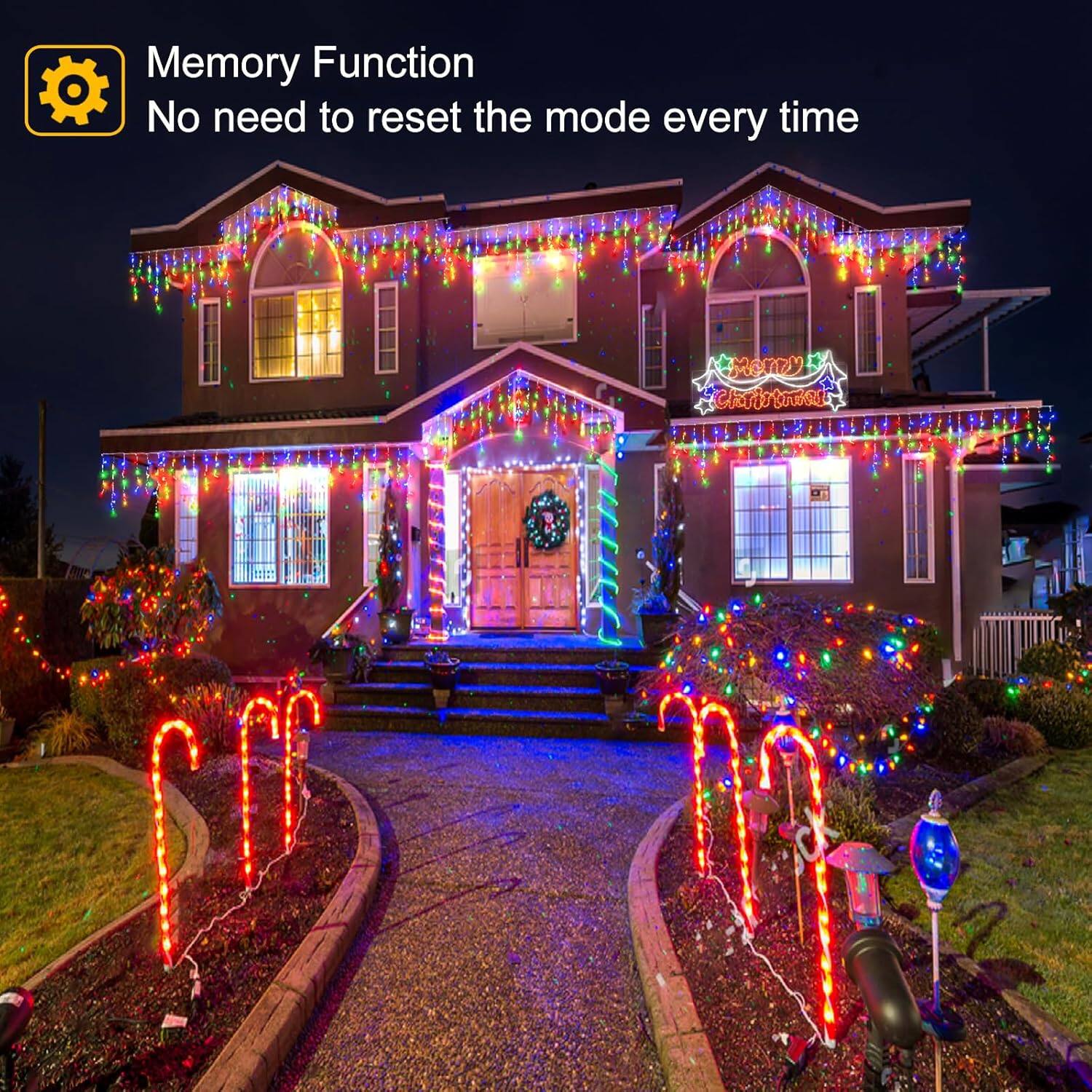 Memory Function  
No need to reset the mode every time