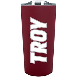 The Fanatic Group - Troy University Trojans 18oz. Stainless Steel Soft Touch Tumbler - Multicolor