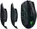 Alt View 19. Razer - Naga V2 Pro MMO Optical Gaming Mouse with Interchangeable Side Plates in 2, 6, 12 Button Configurations - Black.