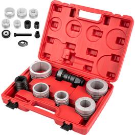 VEVOR - Pipe Stretcher Kit,Exhaust Pipe Stretcher Kit 1-5/8" to 4-1/4",Exhaust Pipe Expander Kit for Tail Pipe Tube,Exhaust Pipe - Silver