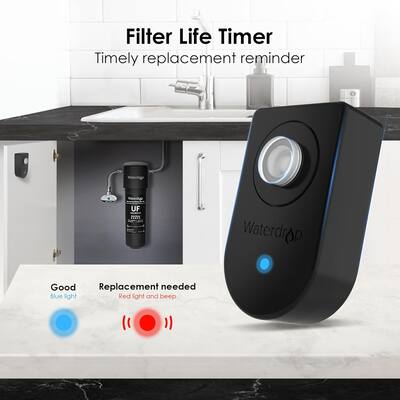 Waterdrop RF10-UF Replacement Filter Carbon 0.01 Micron for Under Sink Water Filter 10UA/10UA-UF/10UB/10UB-UF, Reduces Lead, Chlorine, Bad Taste and Odor Waterdrop RF10-UF Replacement Filter Carbon 0.01 Micron for Under Sink Water Filter 10UA/10UA-UF/10UB/10UB-UF, Reduces Lead, Chlorine, Bad Taste and Odor