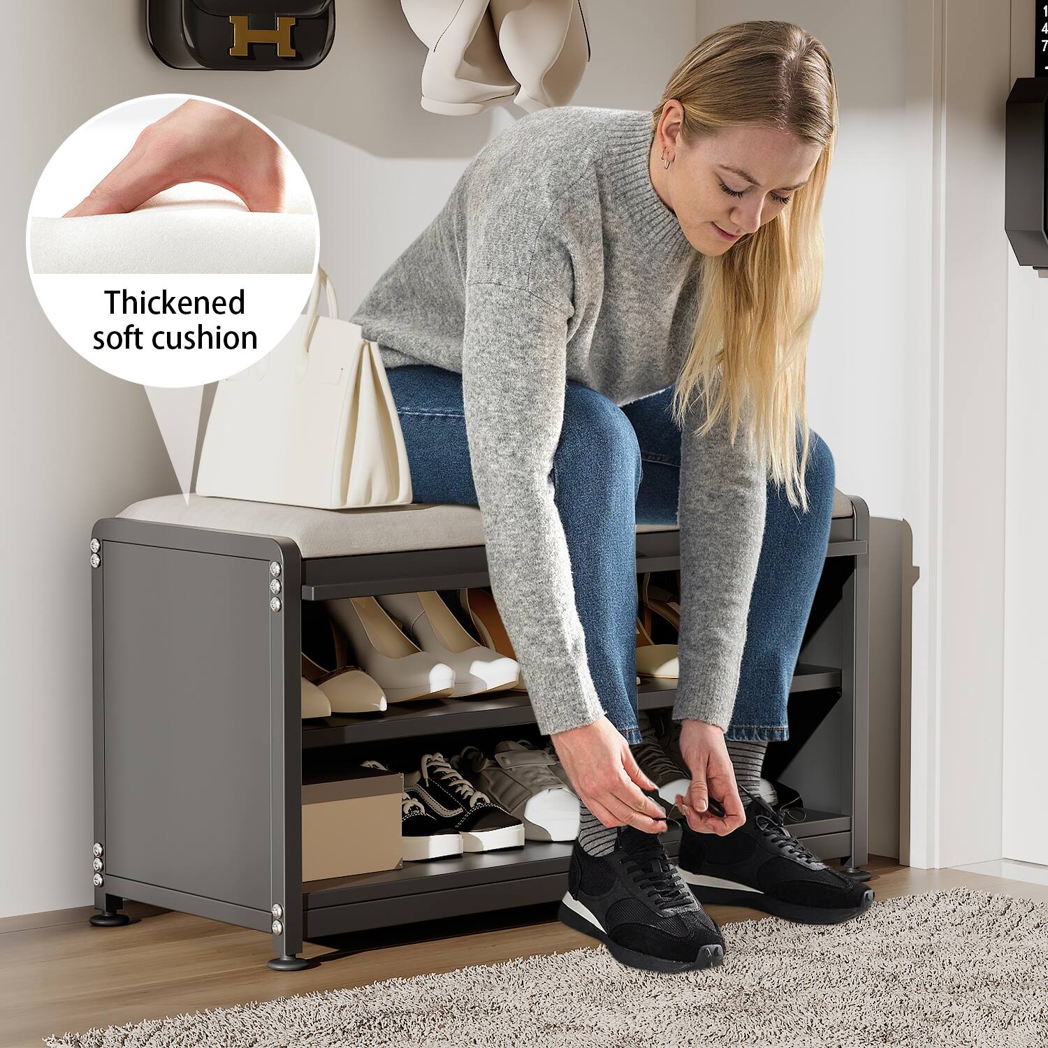 Thickened soft cushion