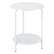 Front. OSP Home Furnishings - Elgin Accent Table - White.