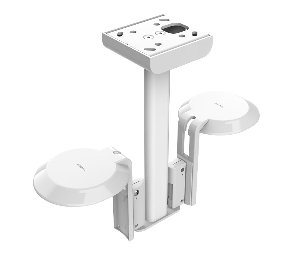 Alt View 7. Flexson - FLEXSON Ceiling Mount for Two Sonos ERA 100 (White, Pair) - "NA".