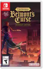 NINTENDO SWITCH Castlevania Night One Belmont's Curse MIDNIGHT EDITION
TEEN ADOLESCENTS T ESRB 2026 Konami Digital Entertainment
KONAMI