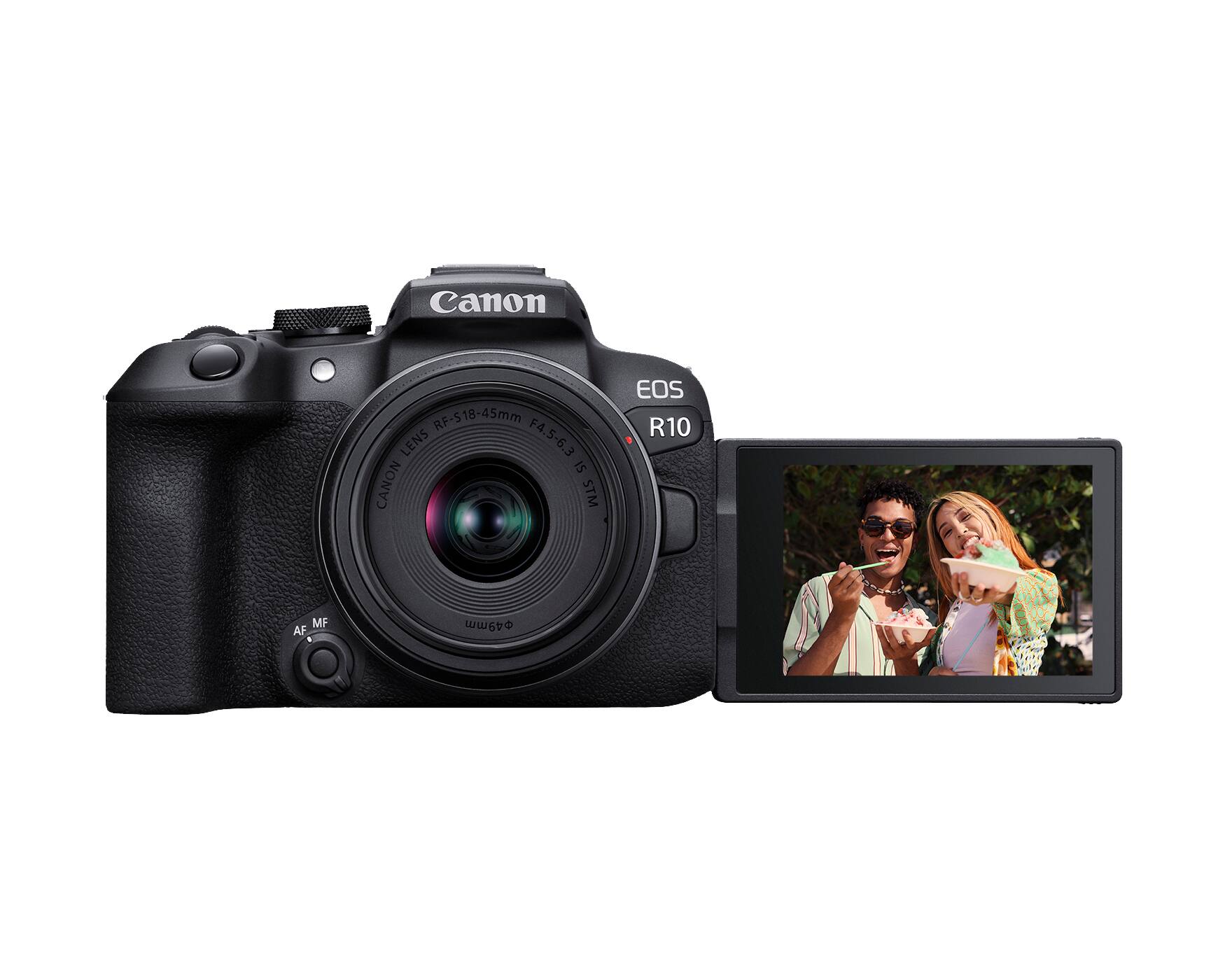 Canon RF-S18-45mm Lens F4.5-6.3 IS Canon STM EOS R10 MF AF 49mm