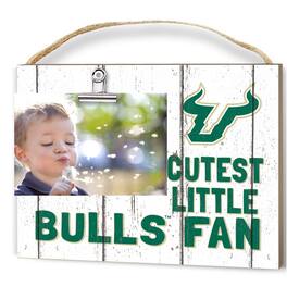 Jardine - South Florida Bulls 8'' x 10'' Cutest Little Weathered Logo Clip Photo Frame - White