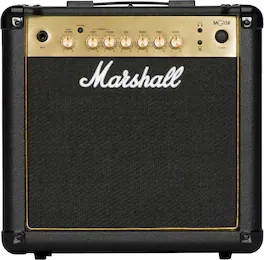 Marshall - MG15GR 15W Combo Guitar Amp with Reverb and 3-band EQ - Black