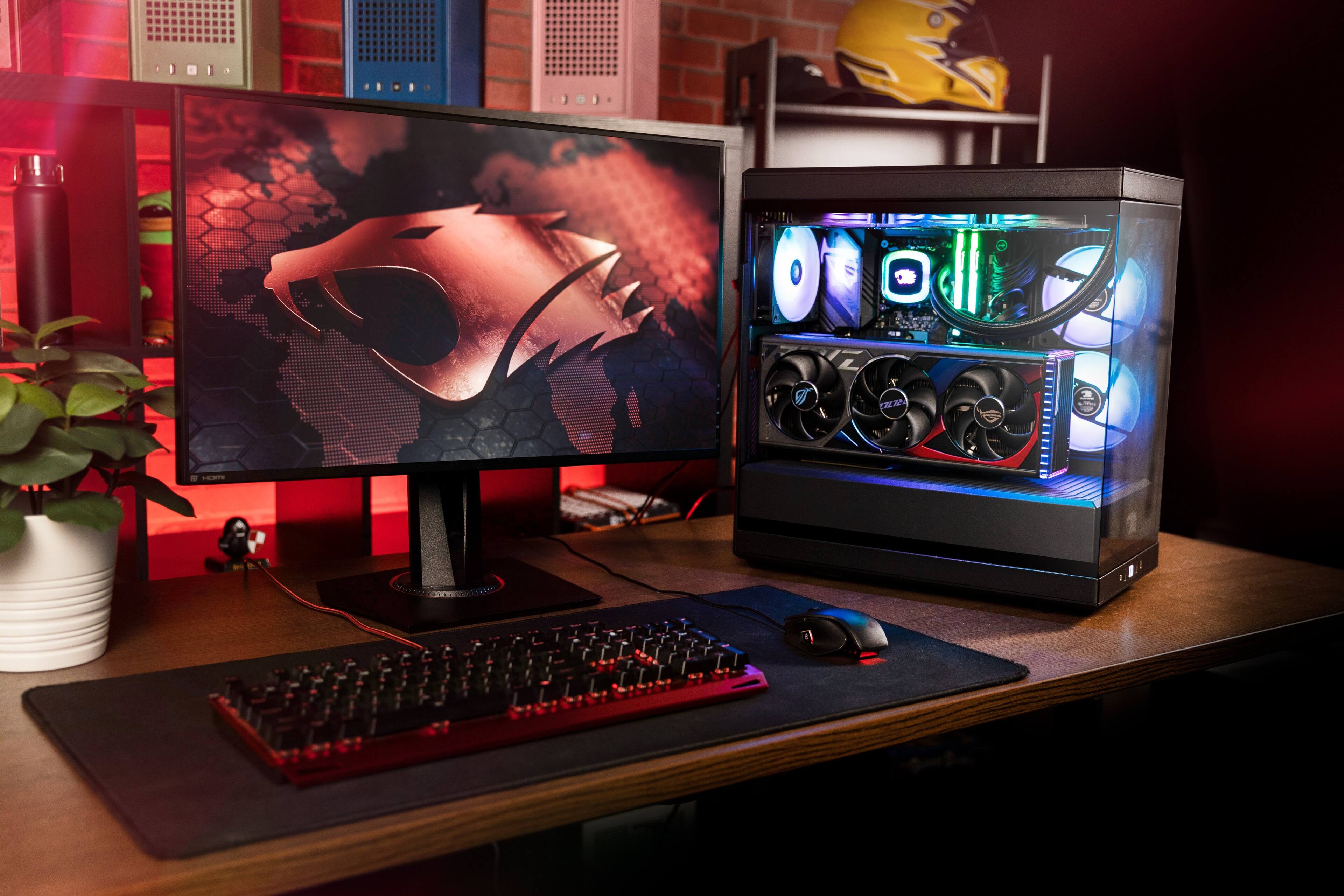 Alt View 14. iBUYPOWER - Y40 PRO Gaming Desktop PC - AMD Ryzen 9 9900X, NVIDIA GeForce RTX 5080 16GB, 32GB DDR5 RGB,2TB NVMe - Black.