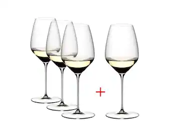 Riedel Veloce Riesling Wine Glass, Set of 4 Clear