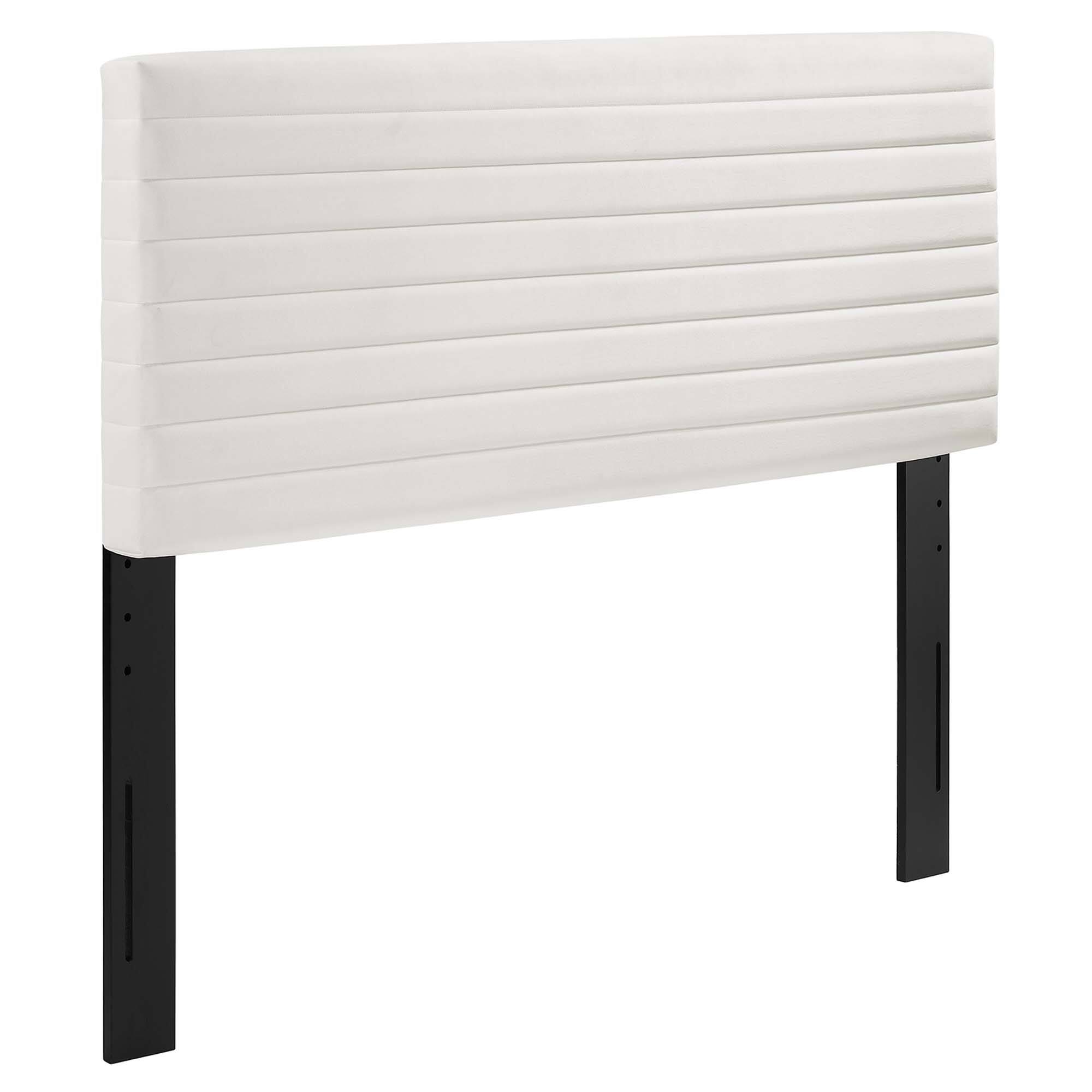 Angle. Modway - Tranquil Headboard - White.