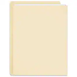 Staples - End Tab File Folder, Straight Cut, Letter Size, Reinforced Tab, 50/Box (ST62572) - Manila