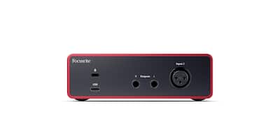 Focusrite Scarlett Solo 4th Generation Audio Interface Red AMS Focusrite Scarlett Solo 4th Generation Audio Interface Red AMS