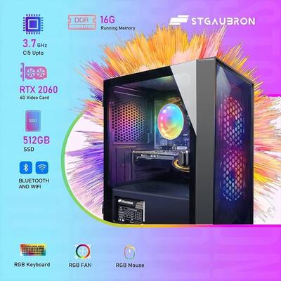 STGAubron Gaming PC Desktop Computer, Intel Core i5 up to 3.7GHz STGAubron Gaming PC Desktop Computer, Intel Core i5 up to 3.7GHz