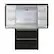 Alt View 3. Forno Appliances - Moena Espresso 19.2 Cu. Ft. Freestanding Counter-Depth French Door Refrigerator with Automatic Ice Maker - Black.
