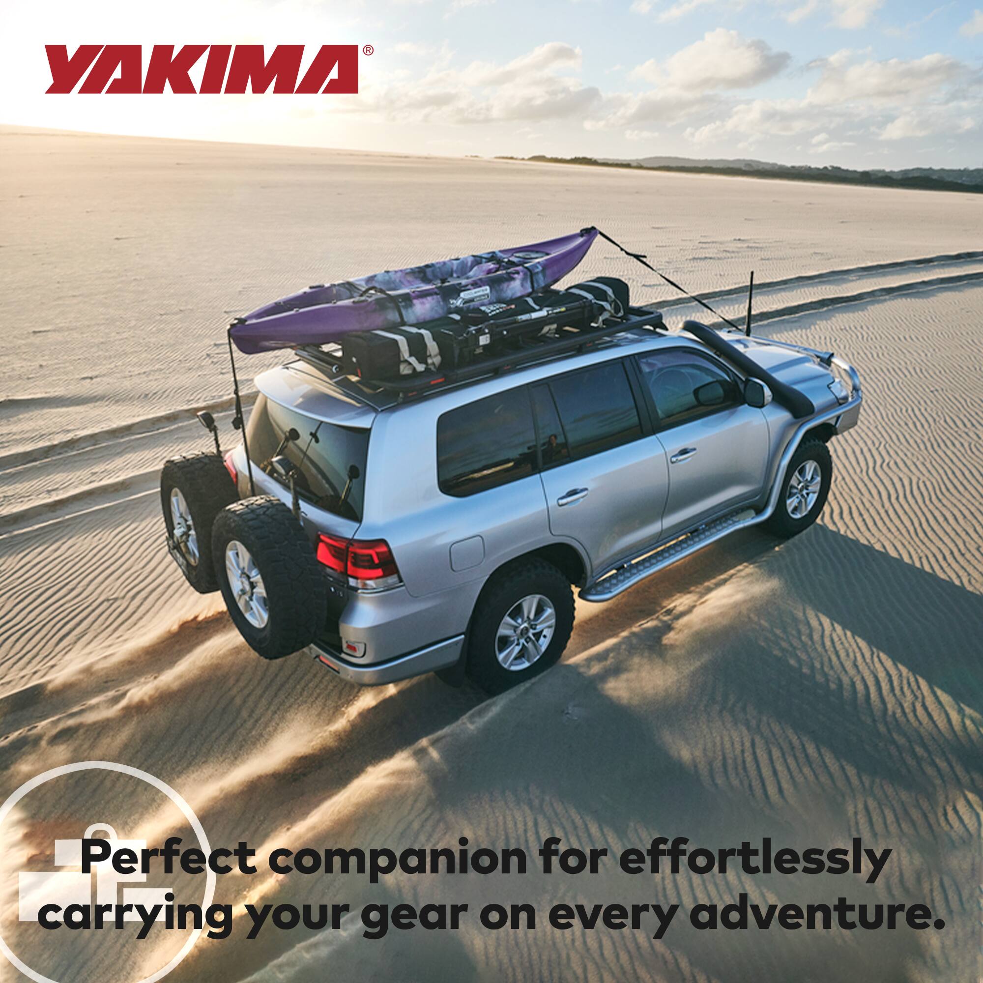 YAKIMA®

Perfect companion for effortlessly carrying your gear on every adventure.