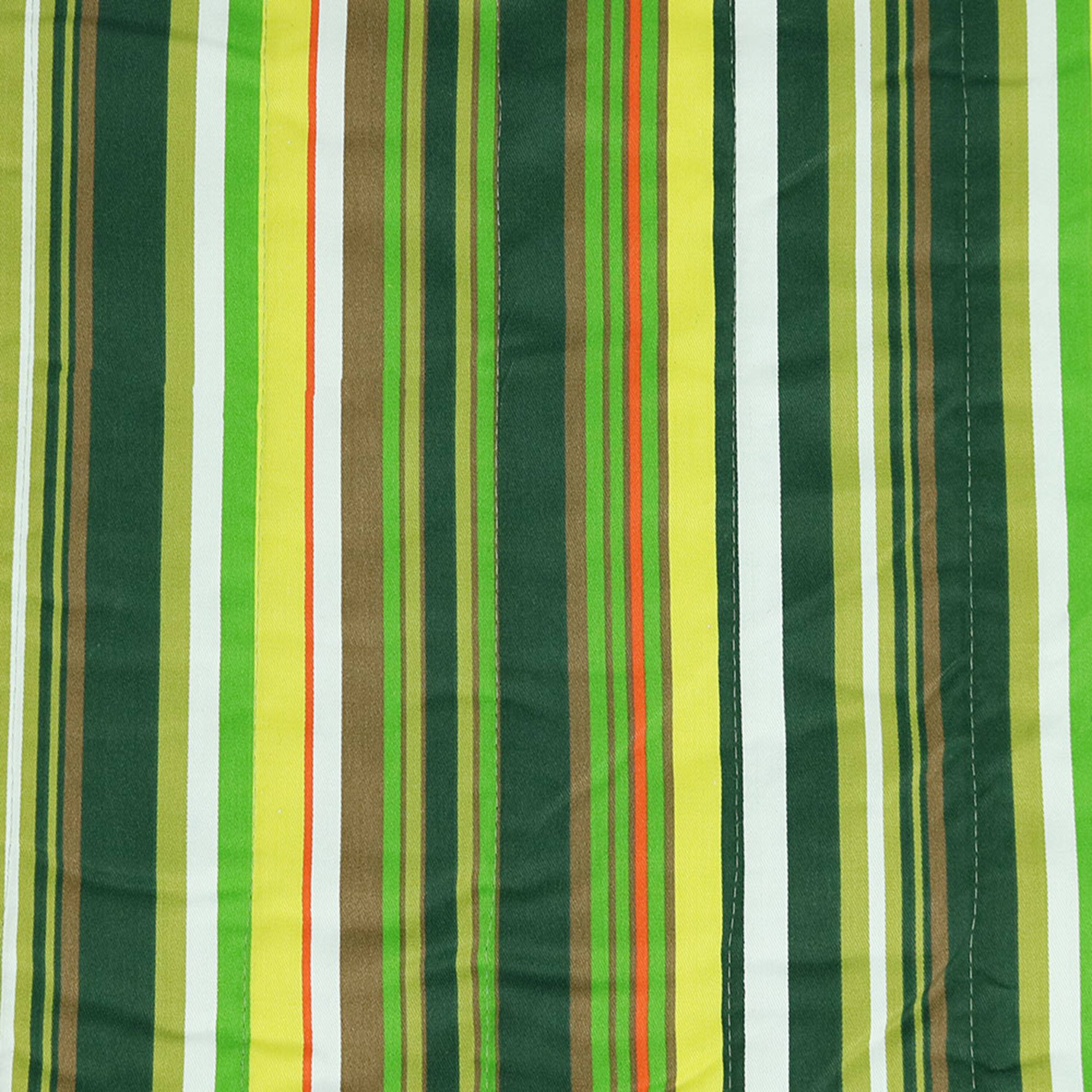 Alt View 10. Sunnydaze - Large Quilted Hammock with Spreader Bar and Pillow - Melon Stripe.