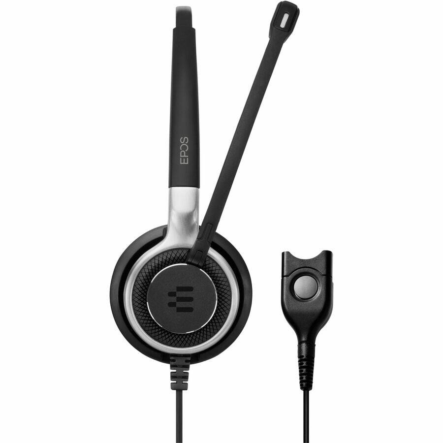 Alt View 4. EPOS - EPOS IMPACT SC 660 TC Headset - Stereo - Easy Disconnect - Wired - On-ear - Binaural - Ear-cup - Noise Cancelling - Black.