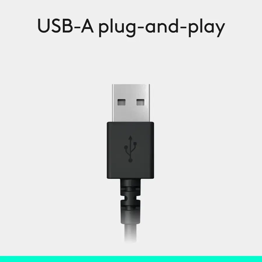 USB-A plug-and-play