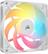 Alt View 9. CORSAIR - RS120-R ARGB 120mm PWM Reverse Case Fans Triple Pack - White.