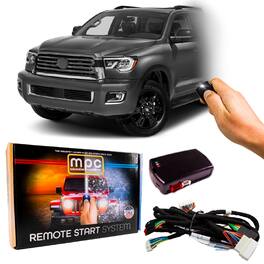 MPC - Remote Start Kit For Toyota Sequoia 2020-2022 | Plug and Play | Lock 3X to Start - Black