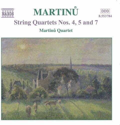 Martinu Quartet - String Quartets 3  - COMPACT DISCS