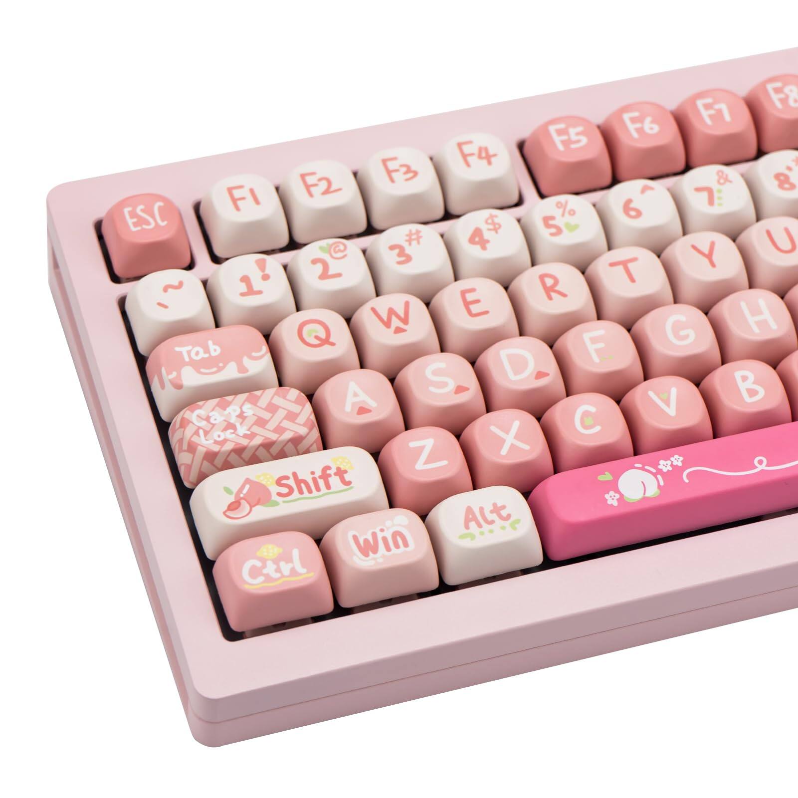 Peach Pink Keycaps (MOA)
