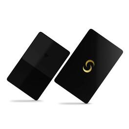 Contact Co. - Smart Premier Metal NFC Card, Sleek Smart Business Card with Instant App-Free Sharing for Entrepreneurs - Gold