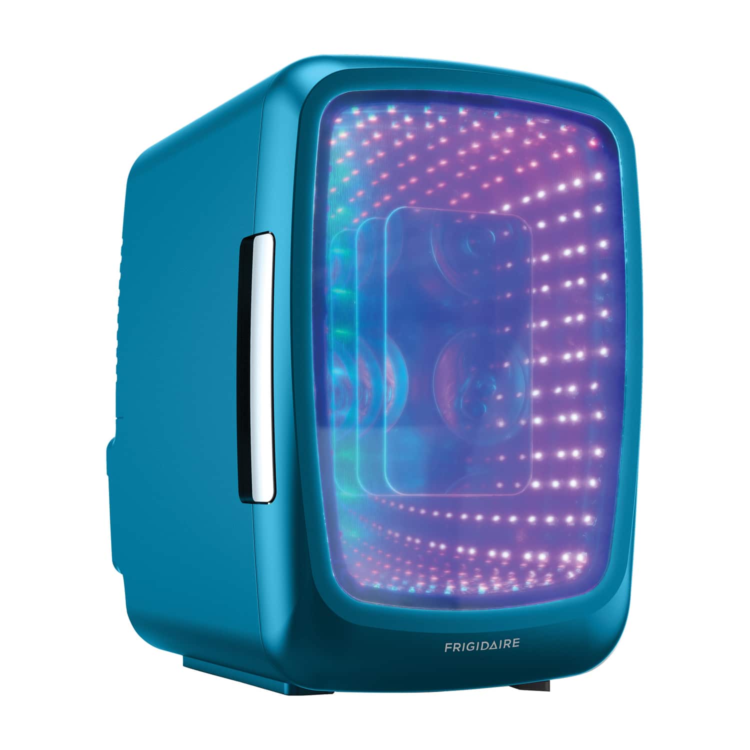 Photos - Fridge Frigidaire  6-Can Retro Gaming Light-up Portable Beverage Mini , EFMIS179 - Blue EFMIS179-BLUE 