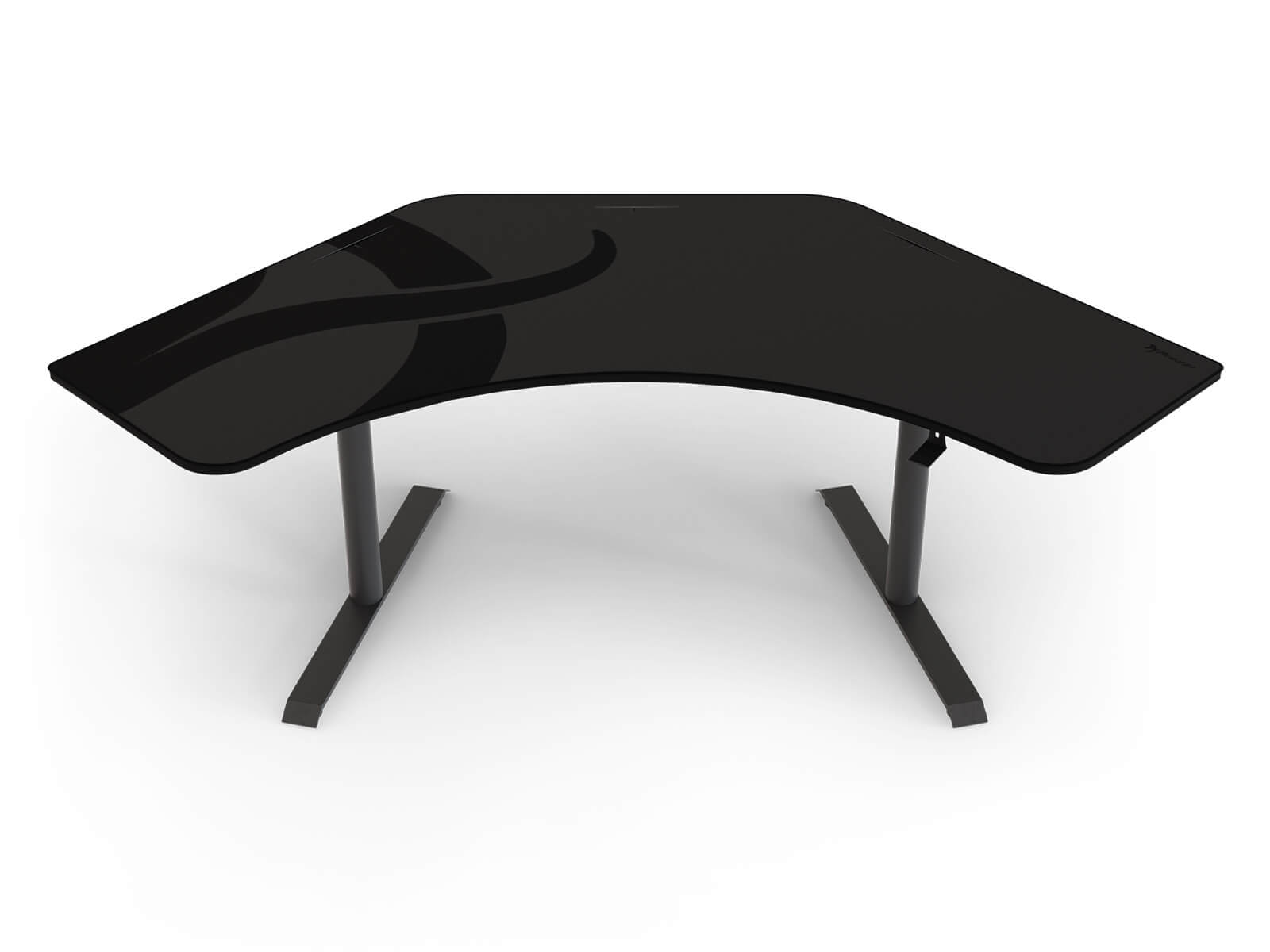 Arozzi - Arena Angelo Gaming Desk - Gun Metal