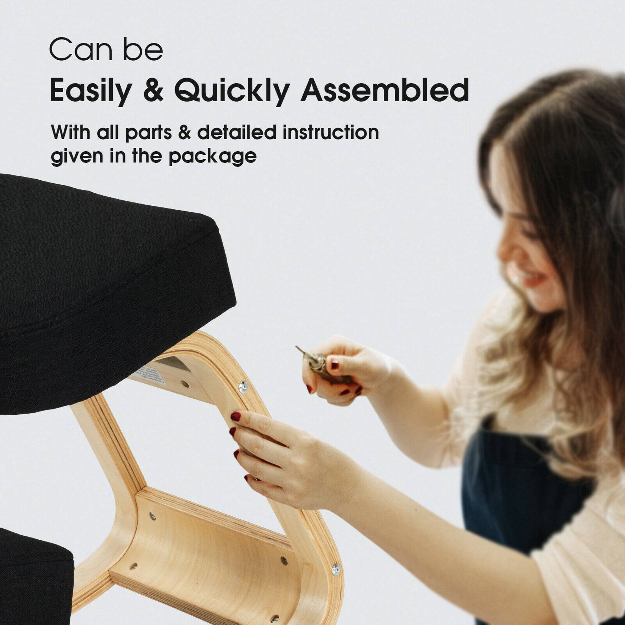 Can be Easily & Quickly Assembled  
With all parts & detailed instruction given in the package