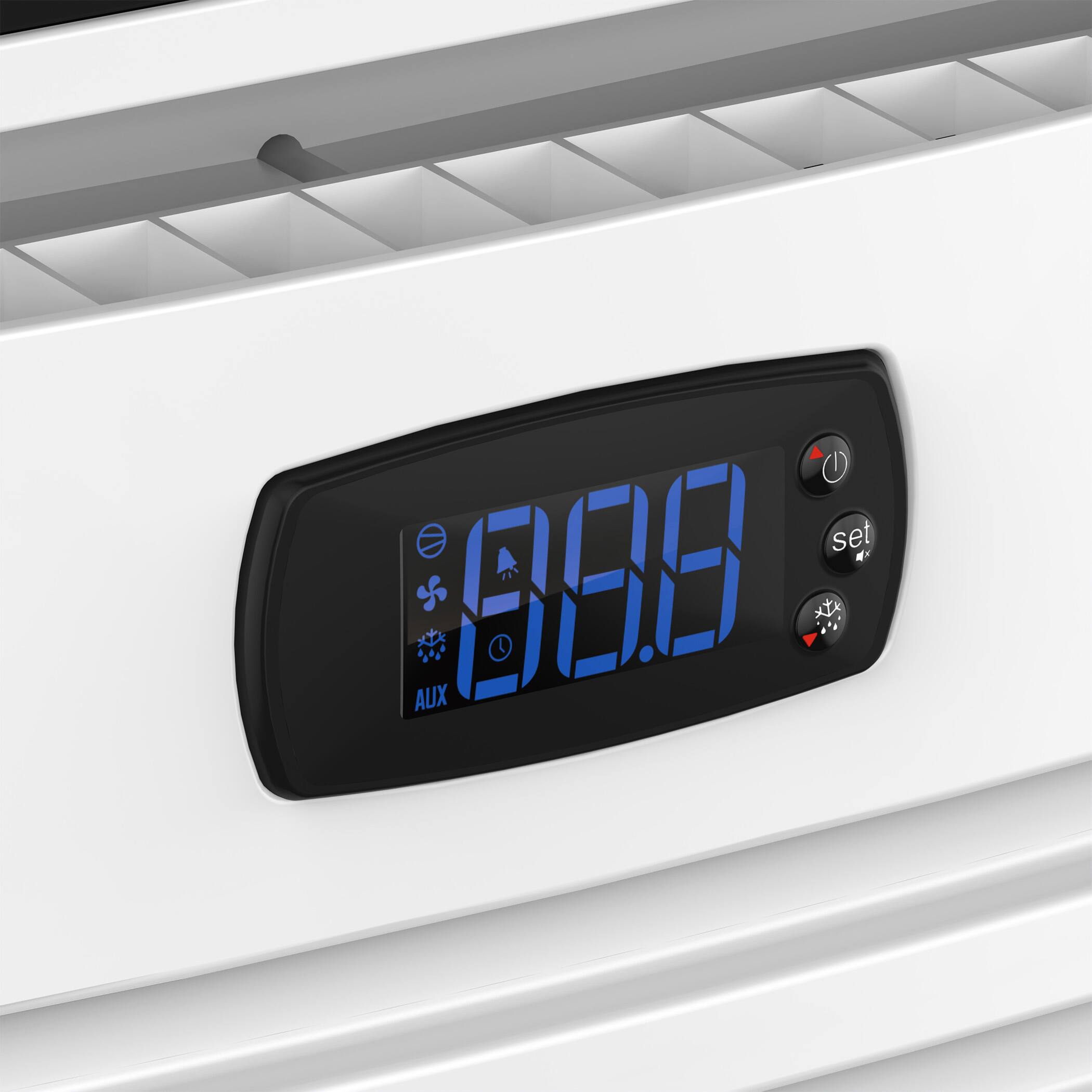 The text on the image is:

- AUX 908
- Set