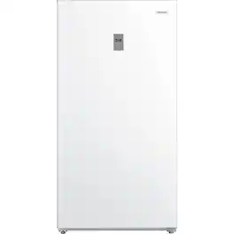 Frigidaire - 18 Cu. Ft. Garage Ready Upright Convertible Freezer / Refrigerator - White