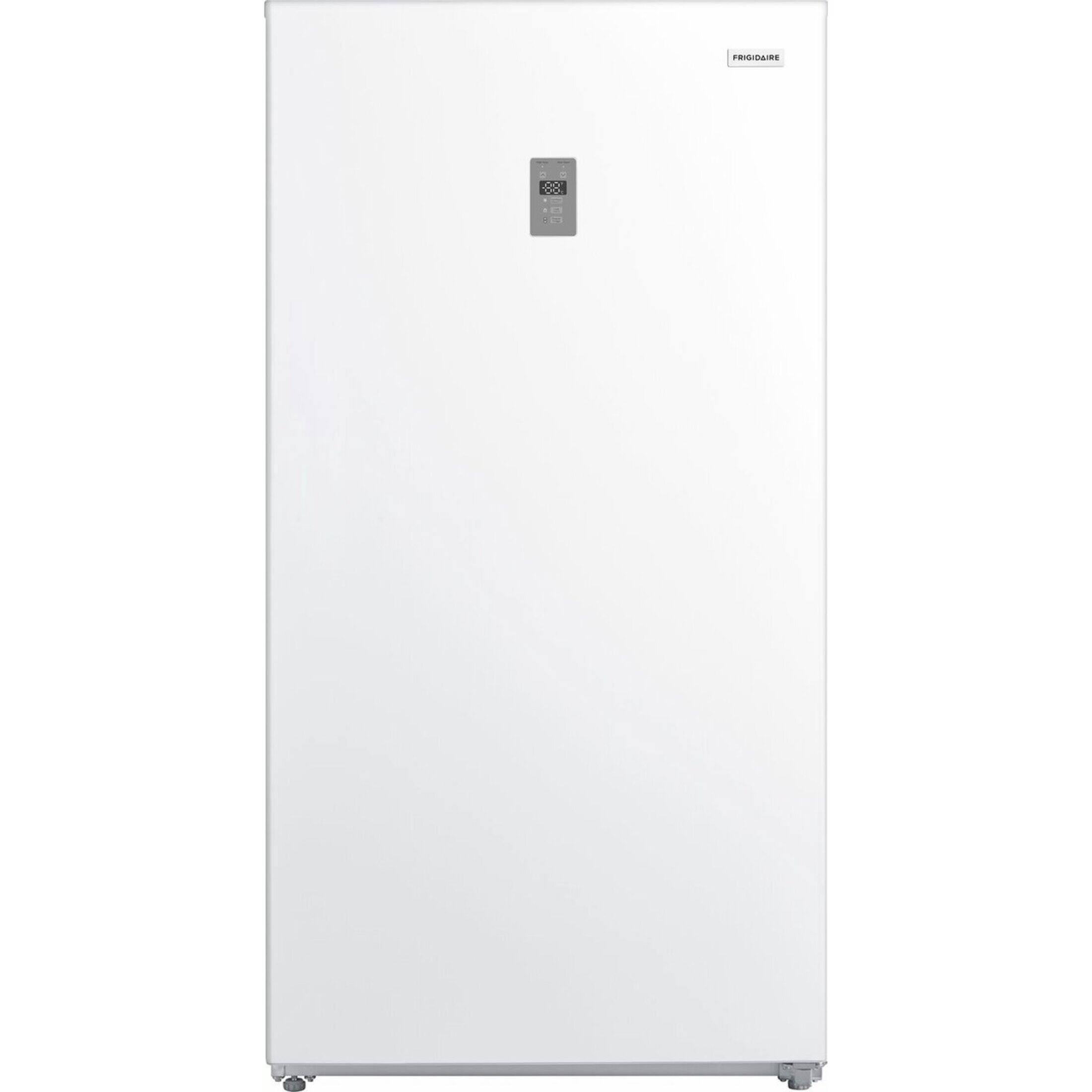 Front. Frigidaire - 18 Cu. Ft. Garage Ready Upright Convertible Freezer / Refrigerator - White.